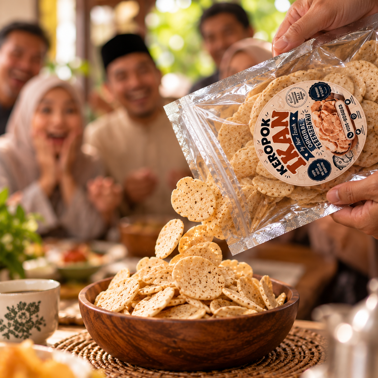 Hidang masa tetamu datang